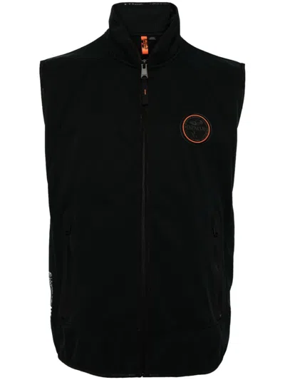Napapijri Stand-up Collar Jacket In Black
