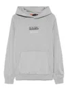 Napapijri Hooded Sweatshirt With Front Pouch Pocket In Beige