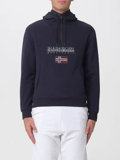 Napapijri Sweater  Men Color Marine In Blue