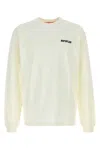 Napapijri Beige Round Neck Graphic Sweatshirt In Neutral