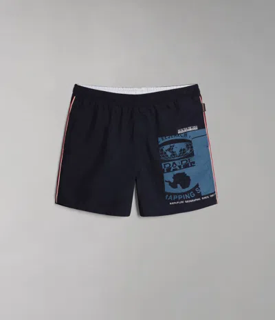 Napapijri Swimsuit Sea And Pool Man  V-galapagos Np0a4gzb 1761 Blue Marine