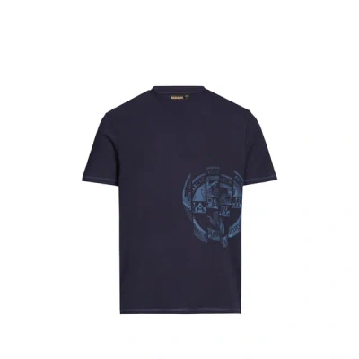 Napapijri T-shirt En Coton In Bleu