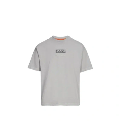 Napapijri T-shirt En Coton In Gray