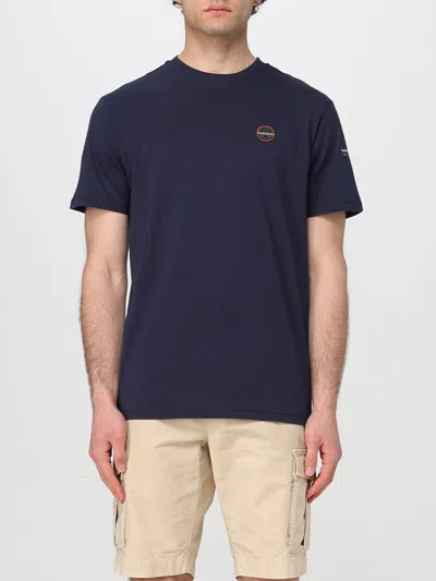 Napapijri T-shirt  Men Colour Blue In ブルー
