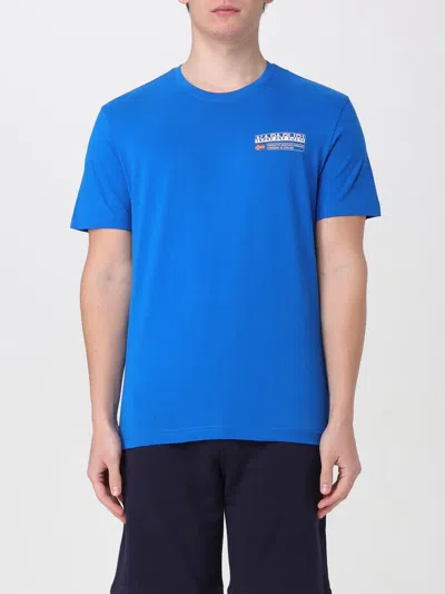 Napapijri T-shirt  Men Color Blue