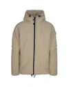 Napapijri T-tires Fzh Jacket In Dimity Beige In Brown