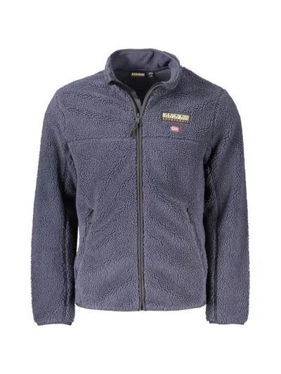 Napapijri Teide Fleece Jacket In Blue
