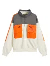 Napapijri Tusco Half-zip Sweatshirt In Multicolour