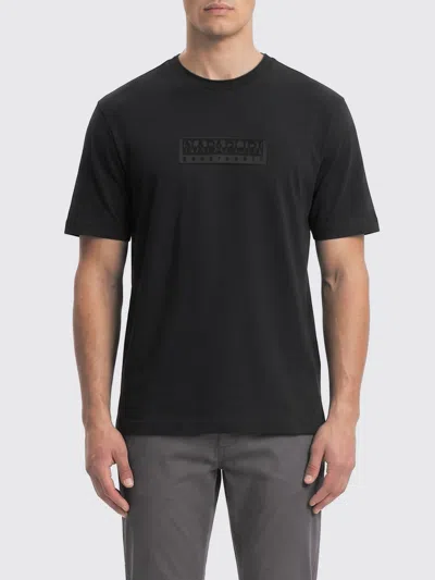 Napapijri T-shirt Men  In Black