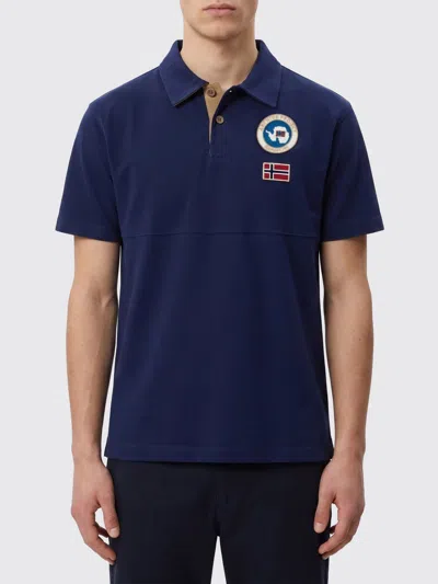Napapijri T-shirt Men  In Blue