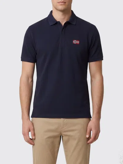 Napapijri T-shirt Men  In Blue