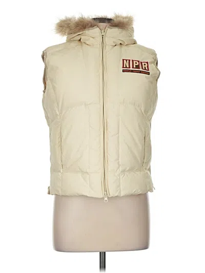 Pre-owned Napapijri Vest In Gold