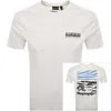 Napapijri Vignoni Back Graphic T Shirt White In White