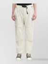 Napapijri Waistband Drawstring Pockets Zip Trim In White
