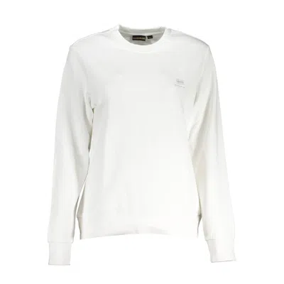 Napapijri White Cotton Sweatshirt