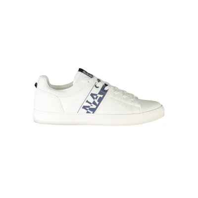 Napapijri Logo-print Perforated Sneakers In White