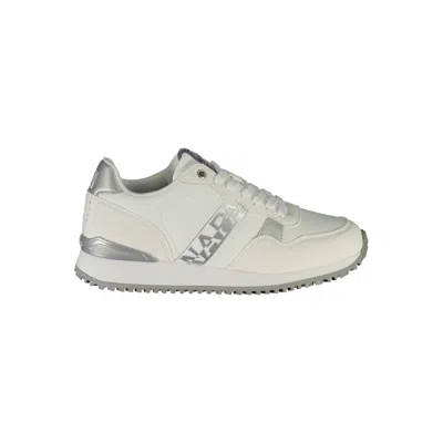 NAPAPIJRI WHITE POLYESTER SNEAKER