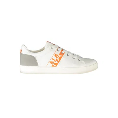 NAPAPIJRI WHITE POLYESTER SNEAKER