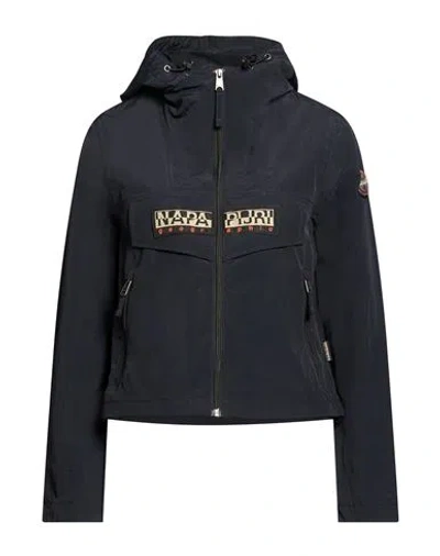 Napapijri Woman Jacket Navy Size Xxs Polyimide In Blue