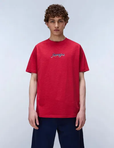 Napapijri Women's Elior Short Sleeve T-shirt In Red