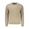 Napapijri Wool Men Men's Sweater In Brown