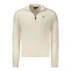 Napapijri White Wool Men Sweater In Multi