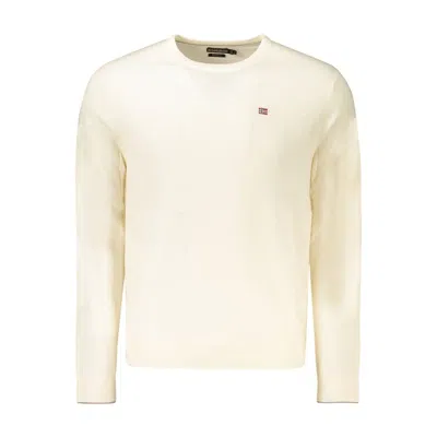 Napapijri Wool Men Men's Sweater In Neutral
