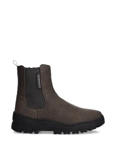 Napapijri Zip-fastening Boots In Brown