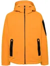 Napapijri Zip Fastening Padded Jacket In Orange