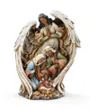Napco African American Guardian Angel In White