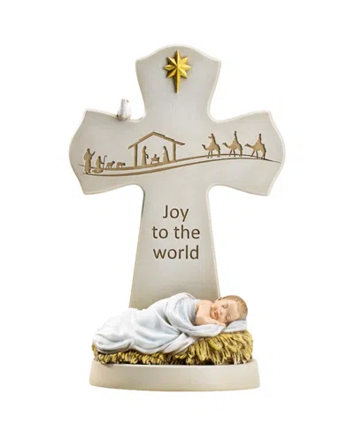 Napco Nativity Cross Figurine In No Color