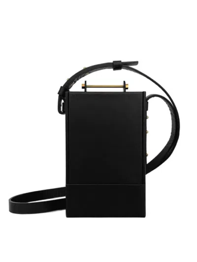 Nappa Dori "auburn" Radio Sling Bag Bags In Black