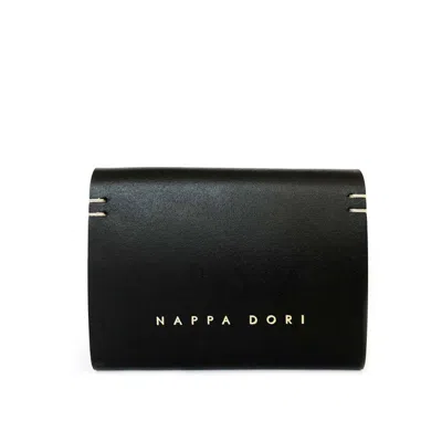 Nappa Dori Men's Accordion Wallet - Black