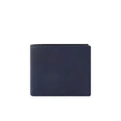 Nappa Dori Men's Classic Wallet - Navy Blue