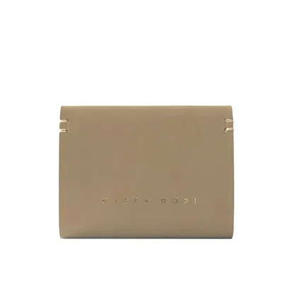 Nappa Dori Men's Neutrals Accordion Wallet - Clay