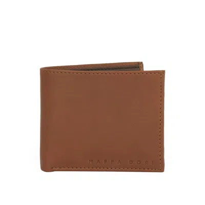 Nappa Dori Men's Neutrals / Yellow / Orange Classic Wallet - Tan