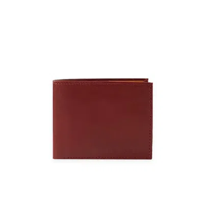 Nappa Dori Men's Red Classic Wallet - Maroon