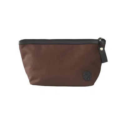 Nappa Dori Men's Utility Pouch - Brown