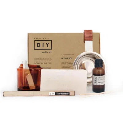 Nappa Dori Neutrals D.i.y Candle Kit - Amber Wood
