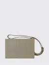 Nappa Dori Shoulder Bag  Men Color Mastic In Gray