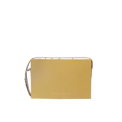 Nappa Dori Women's Neutrals Radio Bag - Ochre