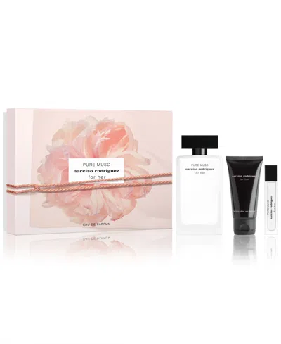 Narciso Rodriguez 3-pc. For Her Pure Musc Eau De Parfum Gift Set