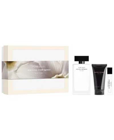 Narciso Rodriguez 3-pc. For Her Eau De Toilette Gift Set In Transparent