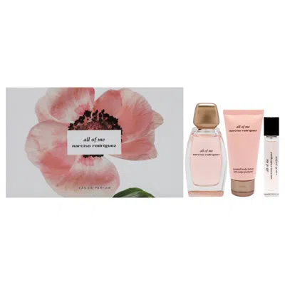 Narciso Rodriguez All Of Me 3 Piece Gift Set For Her In Transparent