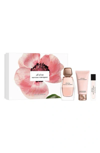 Narciso Rodriguez All Of Me Eau De Parfum Gift Set $187 Value In White