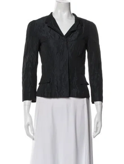 Pre-owned Narciso Rodriguez Blazer In Grey