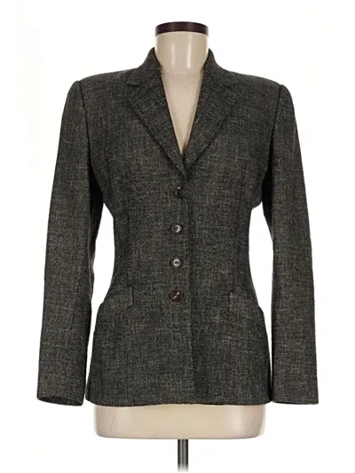 Pre-owned Narciso Rodriguez Blazer Jacket In Gray