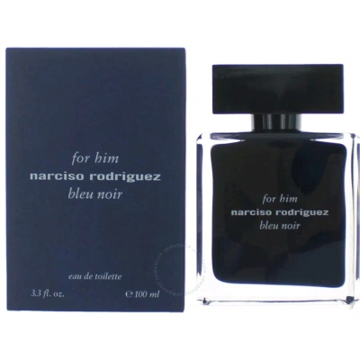 Narciso Rodriguez Bleu Noir /  Edt Spray 3.3 oz (100 Ml) (m) In Blue