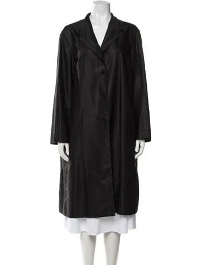 Pre-owned Narciso Rodriguez Coat In Black