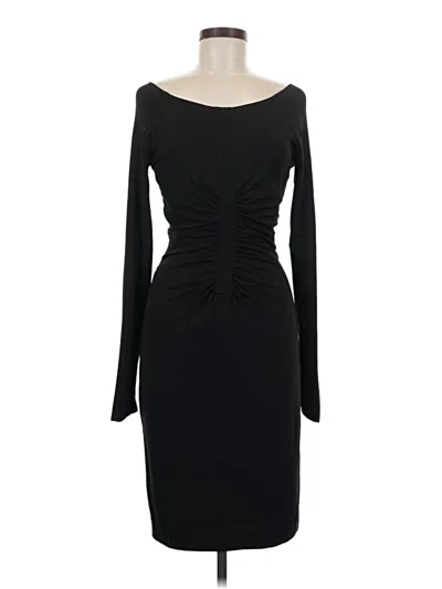 Pre-owned Narciso Rodriguez Cocktail Dress In Black